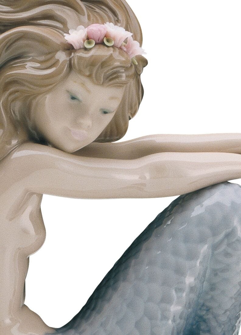 Illusion Mermaid Figurine in Lladró