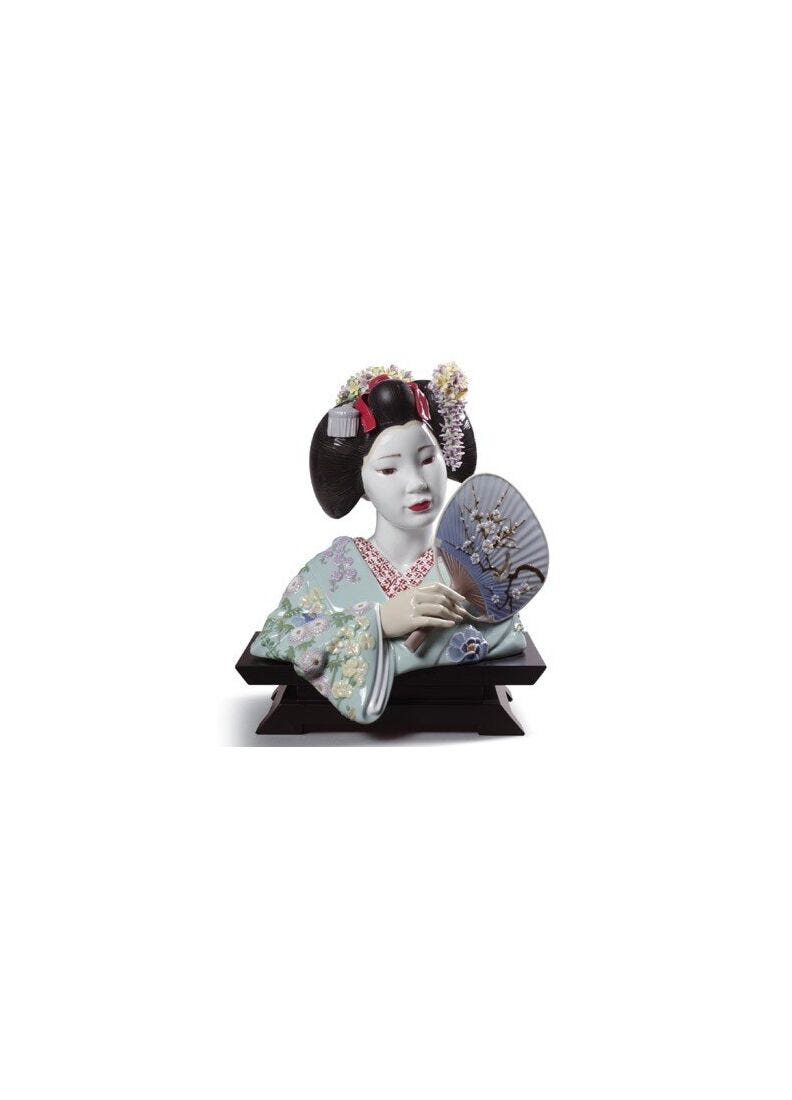 Maiko Sculpture. Limited Edition in Lladró
