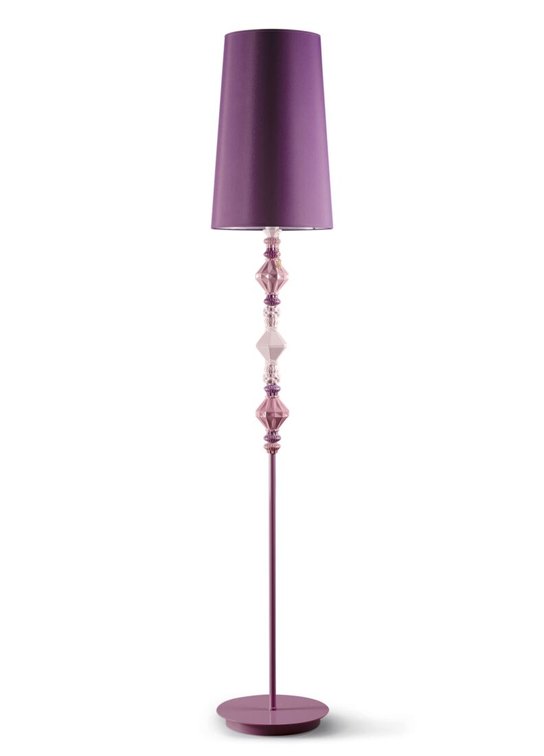 Belle de Nuit Floor Lamp II. Pink (US) in Lladró