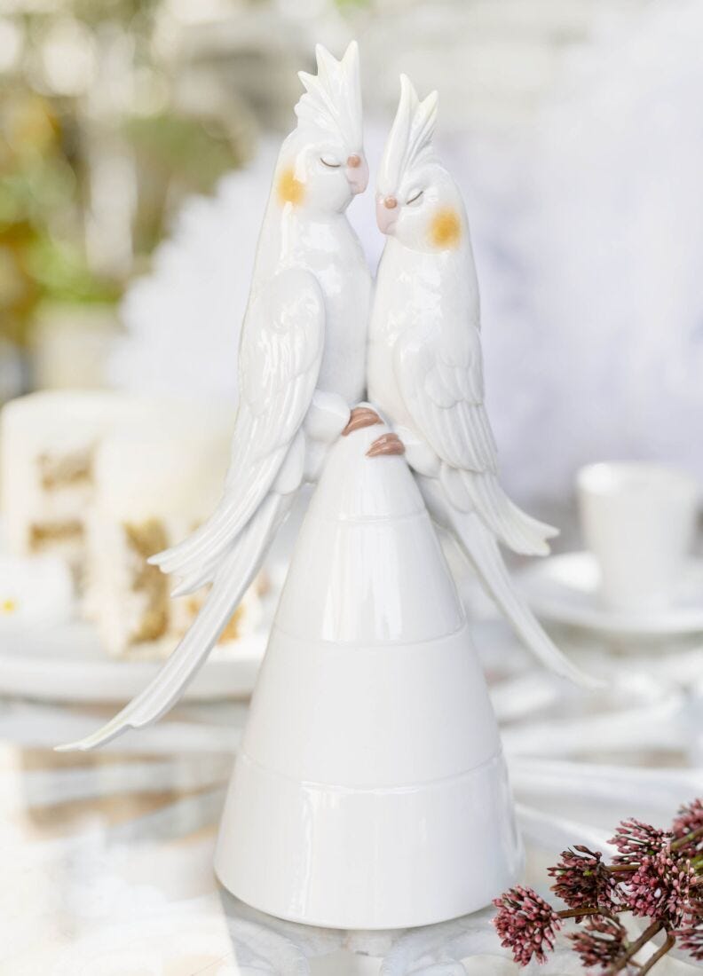 LLADRO 鳩のカップル　置物　箱あり つがいの鳩 | リヤドロ公式オンライン