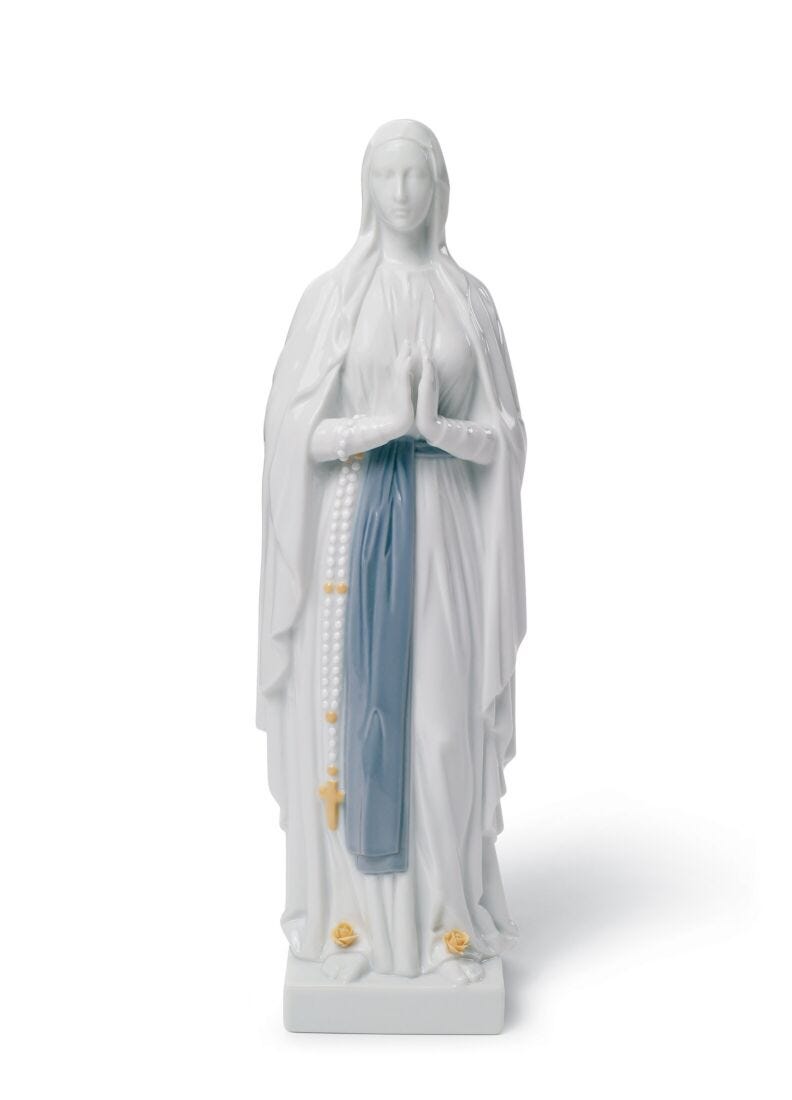 Figurina Nostra Signora di Lourdes in Lladró