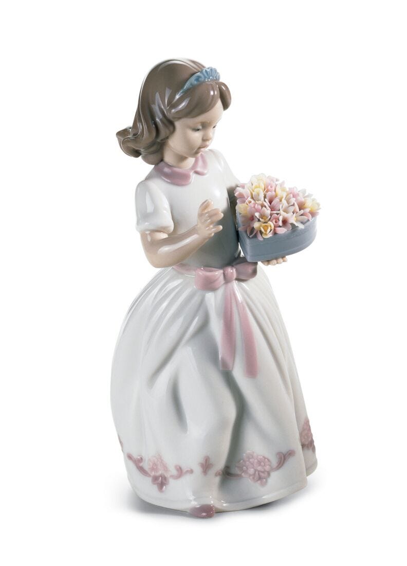 For A Special Someone Girl Figurine in Lladró