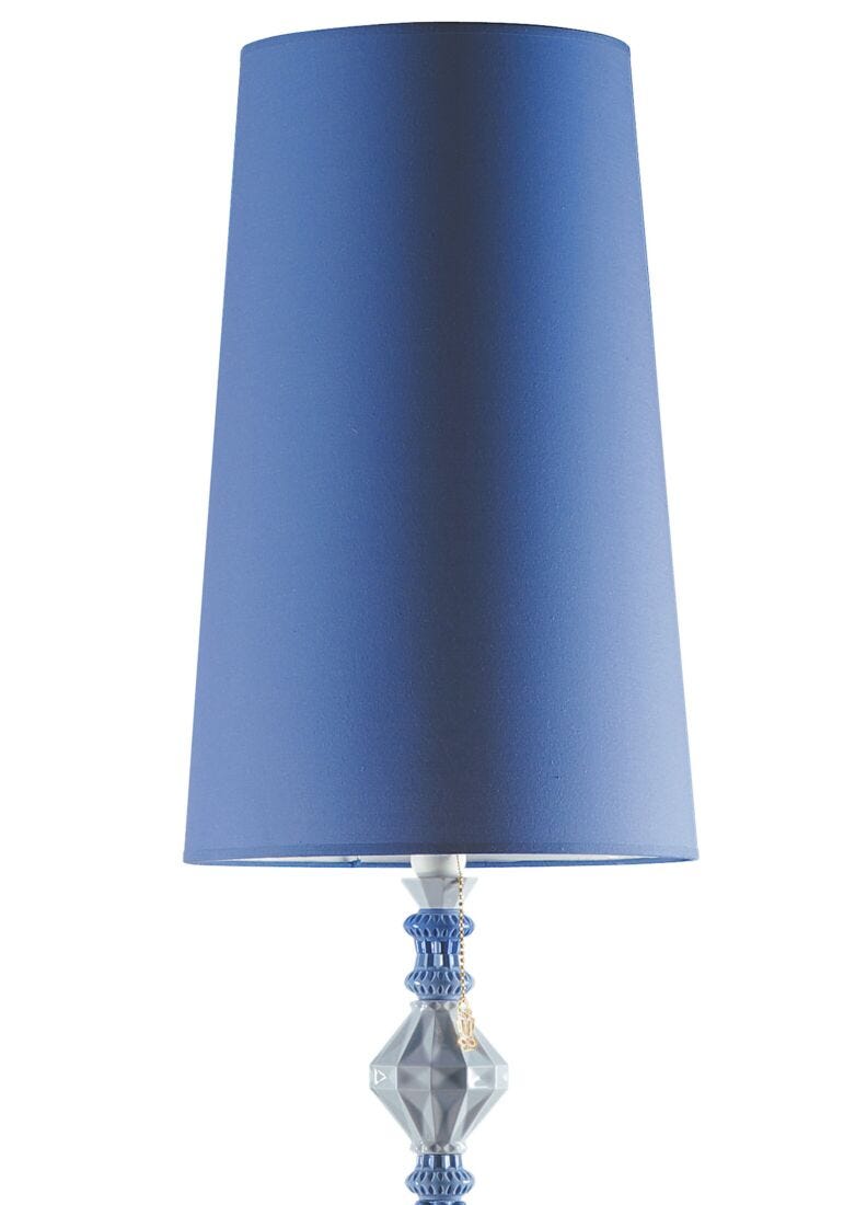 Belle de Nuit Floor Lamp II. Blue (UK) in Lladró