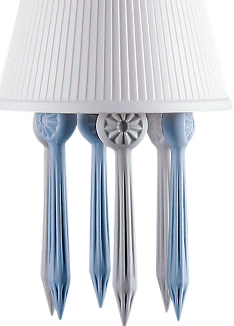 Belle de Nuit Ceiling Lamp with Lithophane. Blue (US) in Lladró