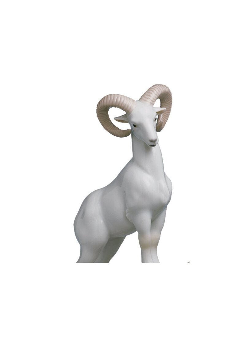 The Goat Figurine in Lladró