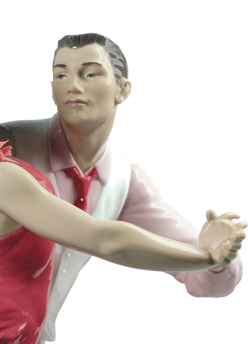 Salsa Couple Figurine. Limited Edition in Lladró