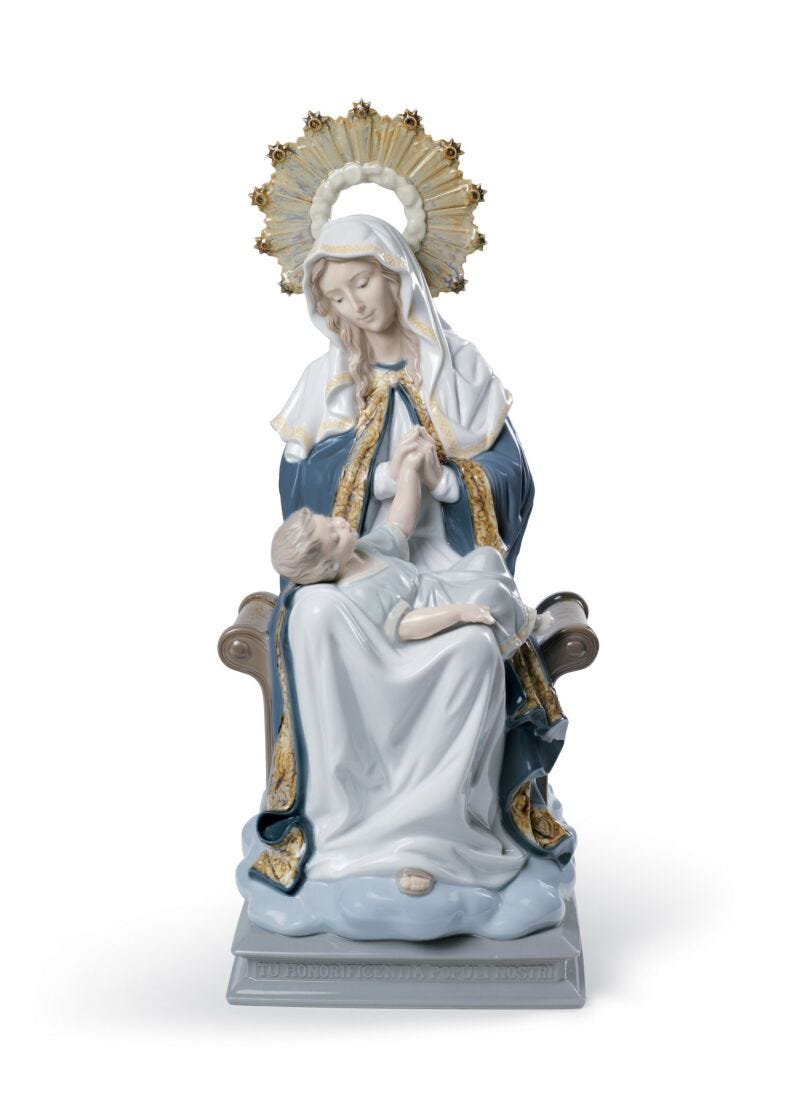 聖母の慈しみ in Lladró