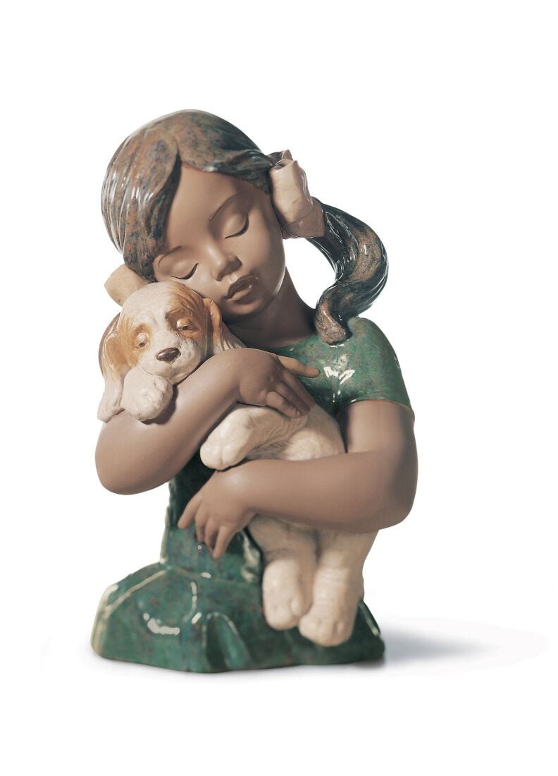 Gabriela Girl Figurine in Lladró