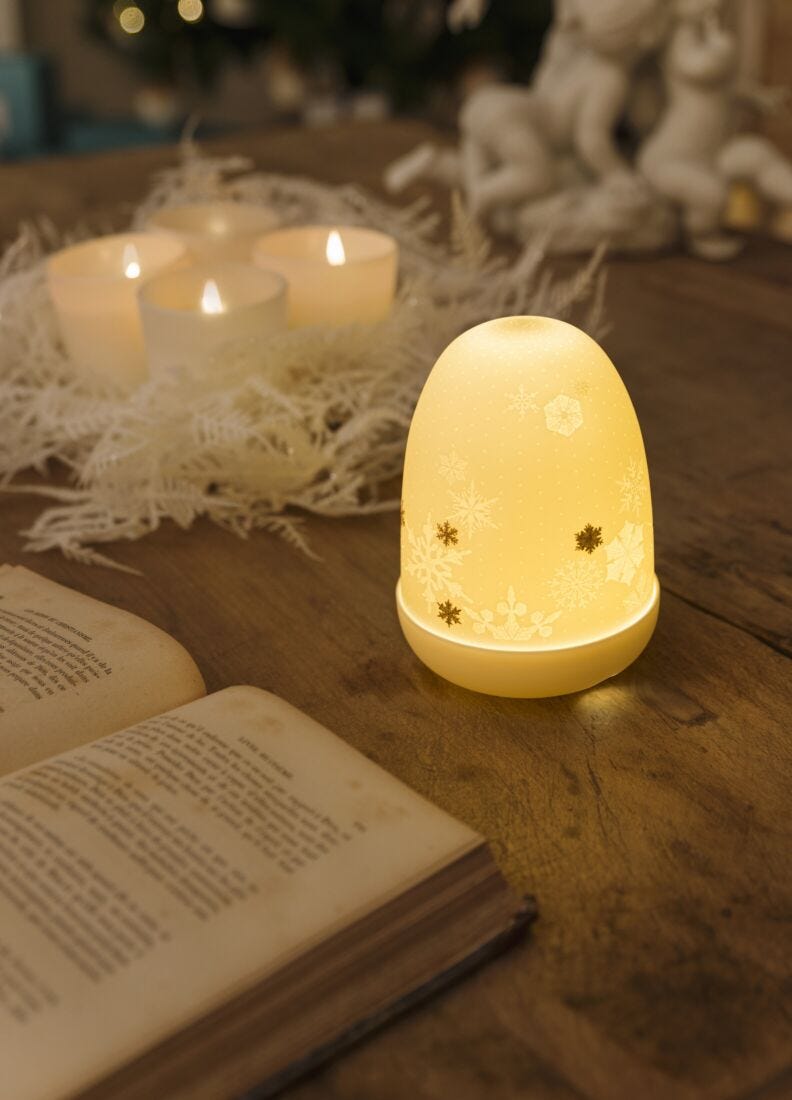 Snowflakes Dome Table Lamp, 4 of 4