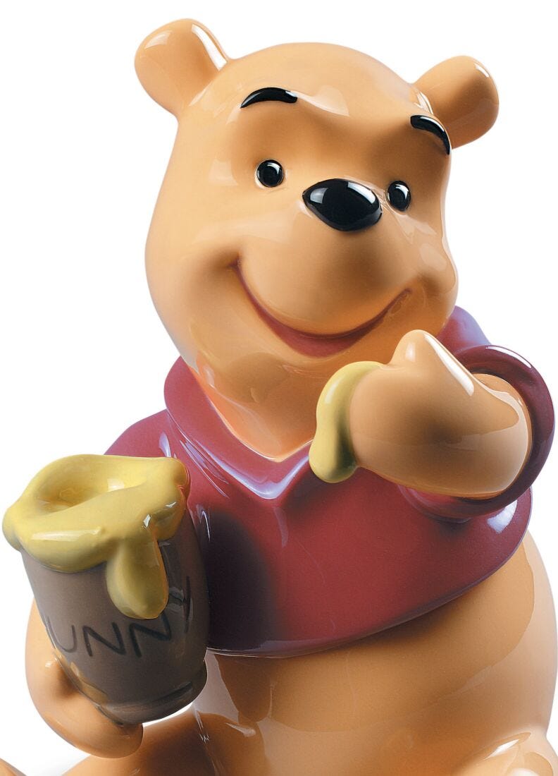 Winnie the Pooh Figurine in Lladró