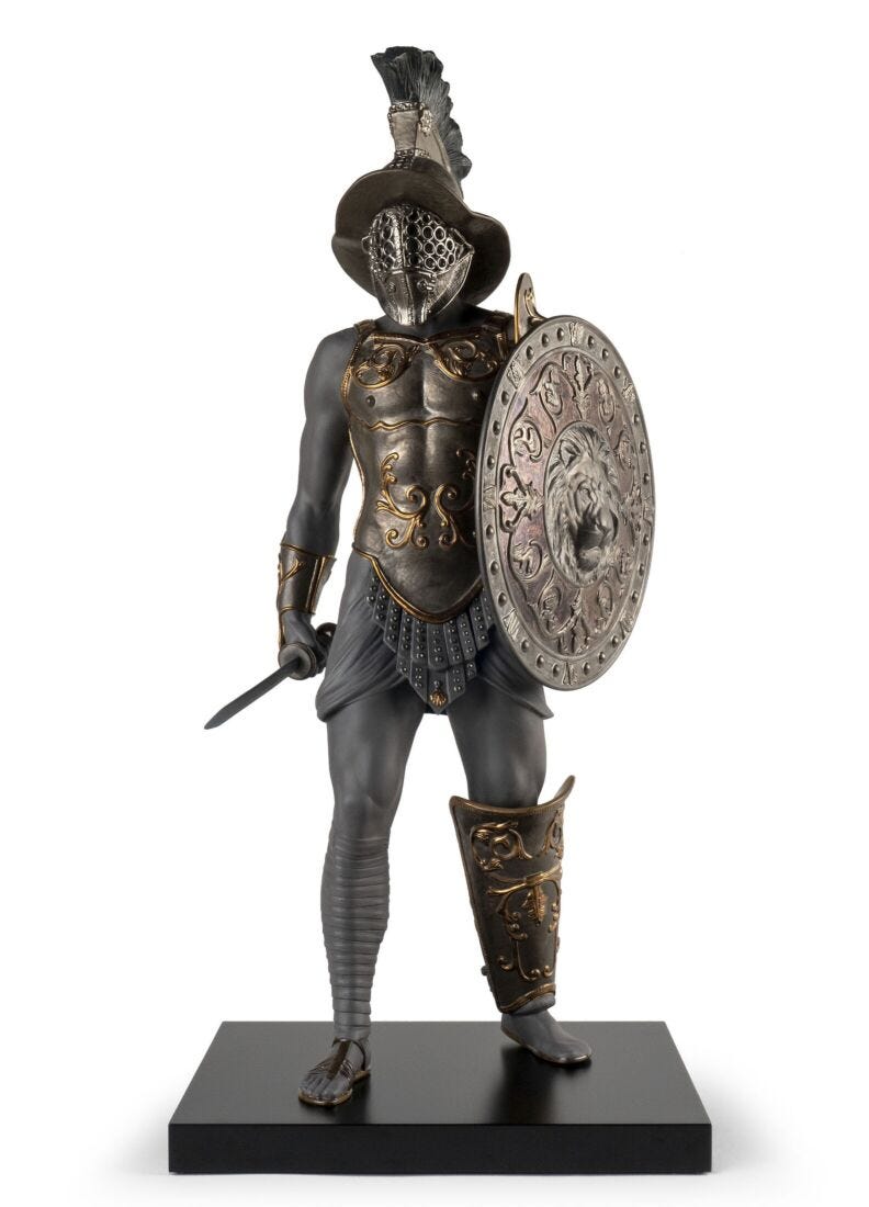 Gladiator Sculpture in Lladró