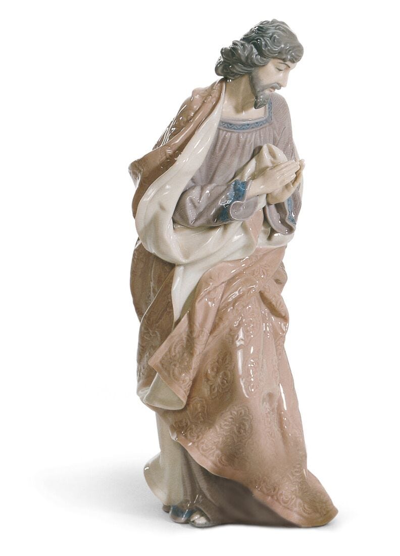 Saint Joseph Nativity Figurine in Lladró