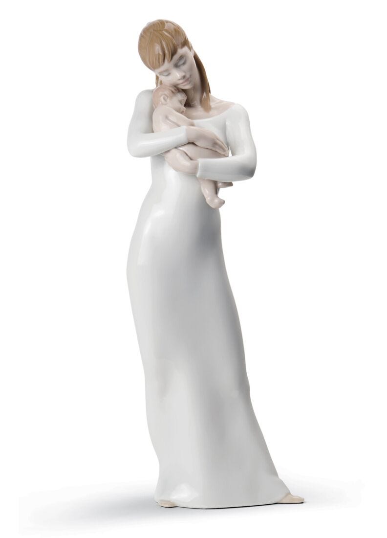 Figurina Madre Buonanotte angelo mio in Lladró