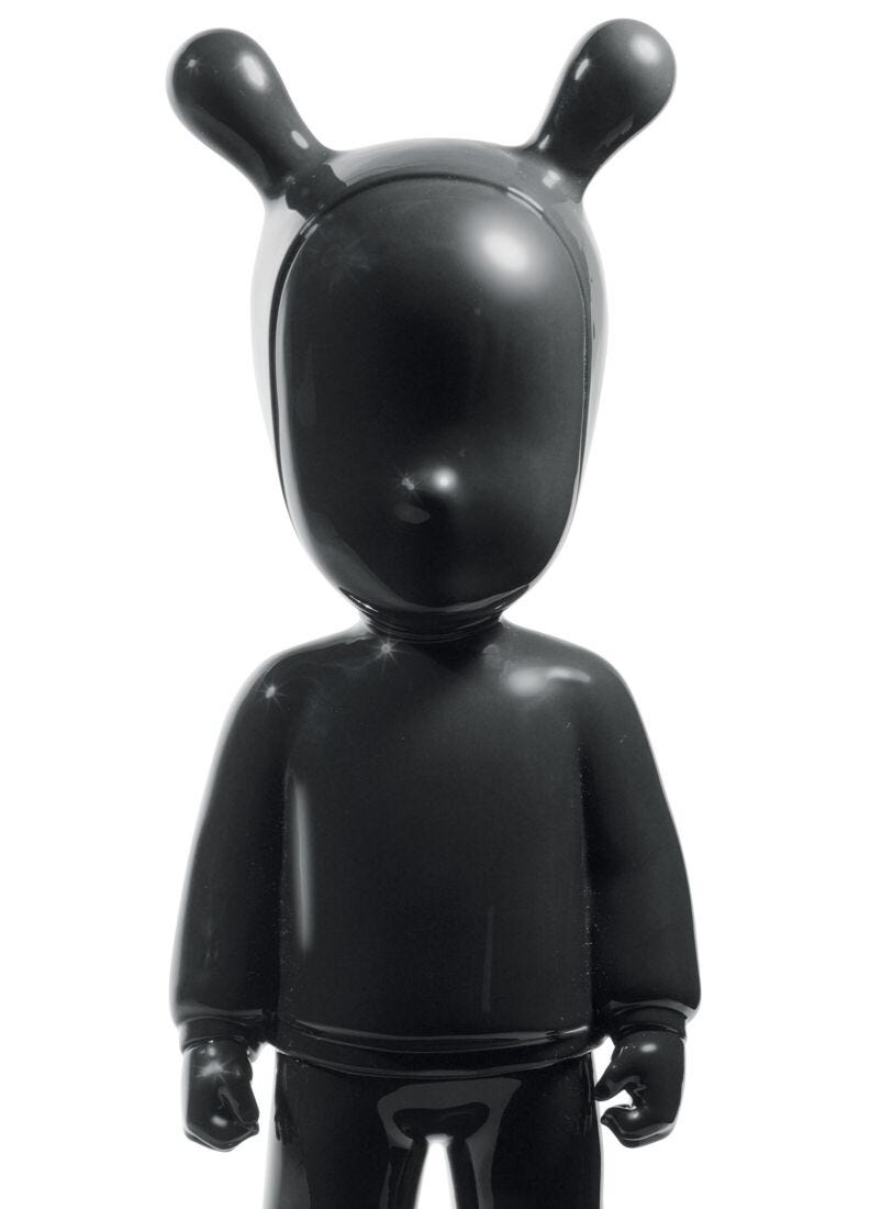 Figurina The Black Guest. Modello grande. in Lladró