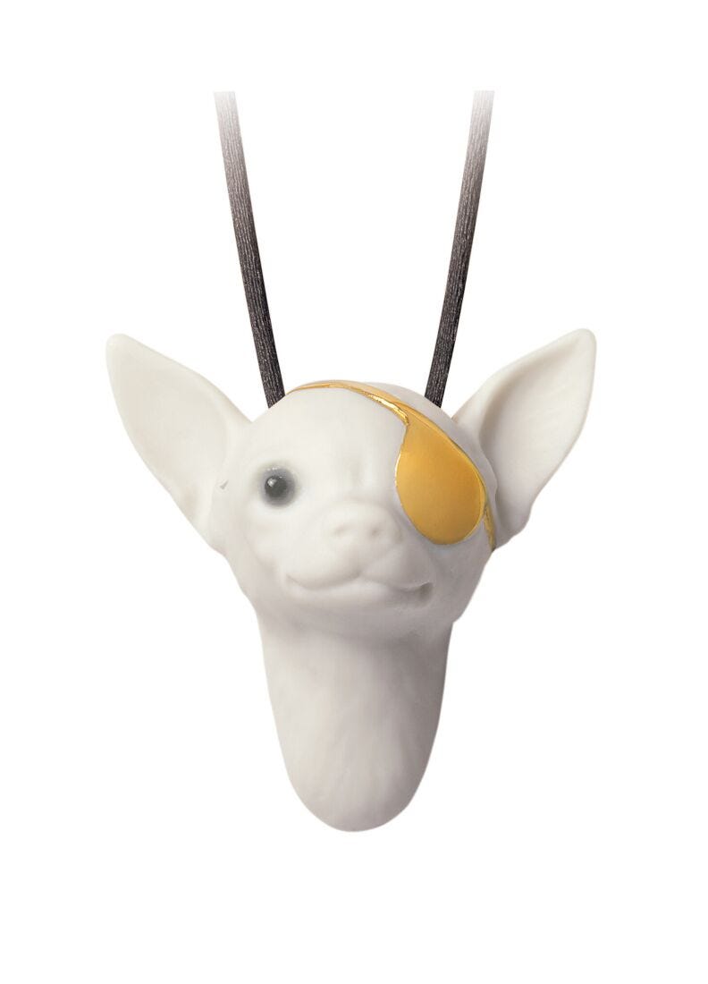 注目ショップ・ブランドのギフト マスクチワワペンダント Heroes Animal II Lladro-Japan - (Gold) 置物