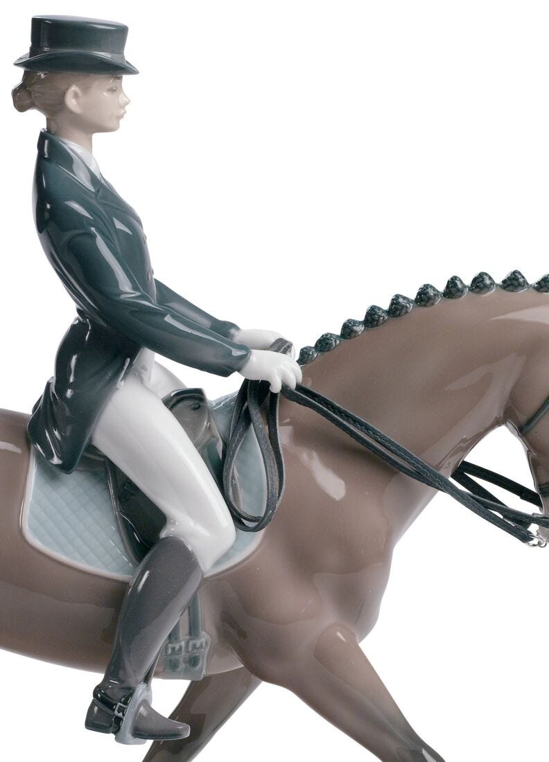 Dressage Woman Figurine - Lladro-USA