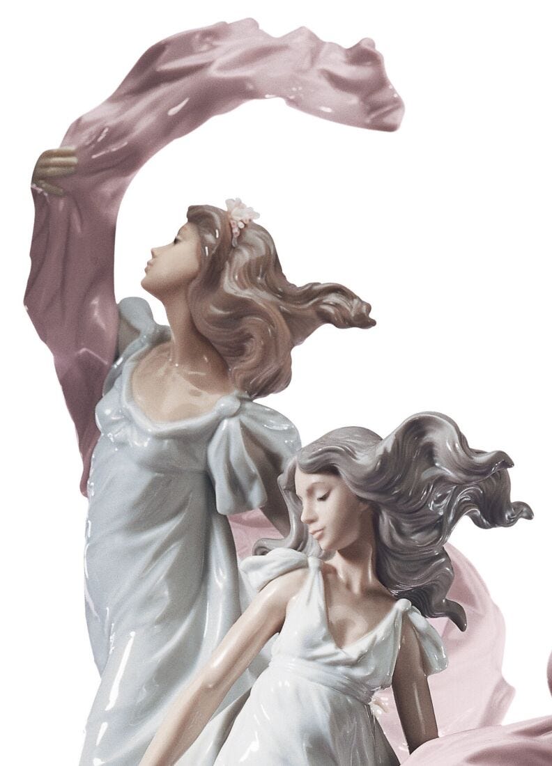 Figurina Donne Allegoria della libertà in Lladró