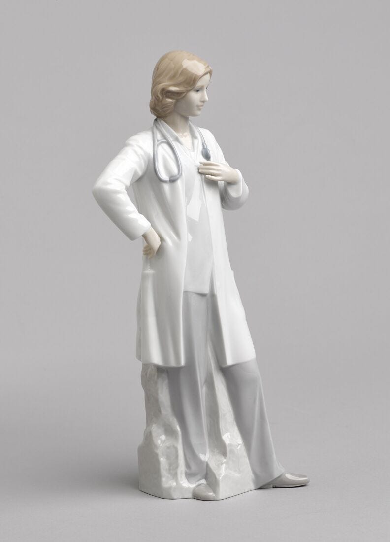 Female Doctor Figurine in Lladró