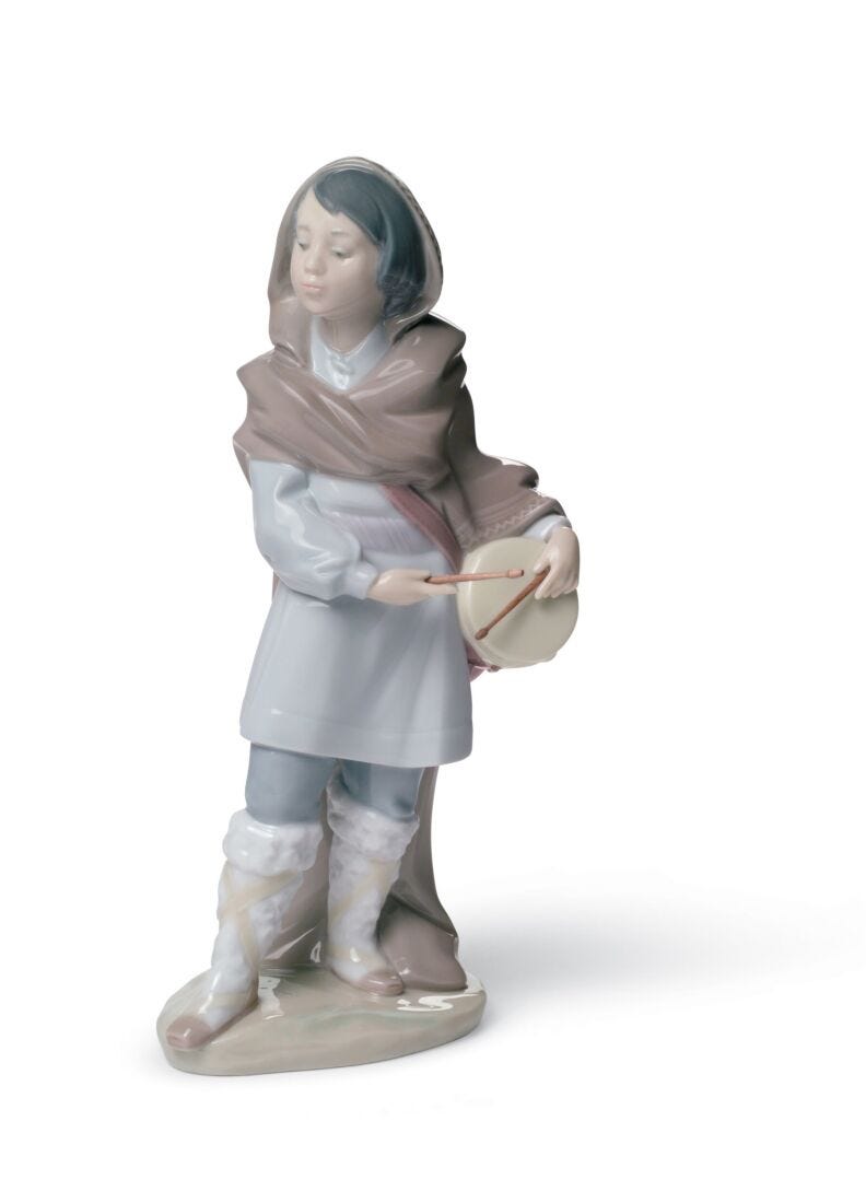 Drummer Boy Nativity Figurine in Lladró