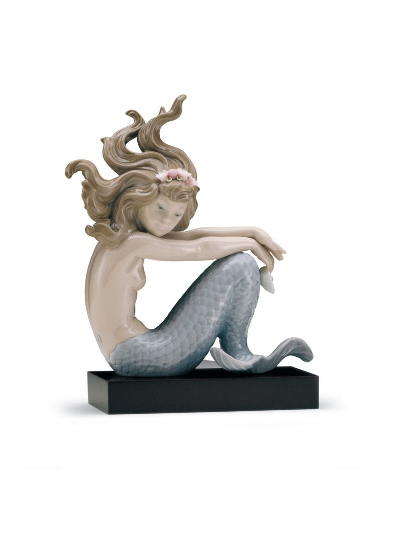 Illusion Mermaid Figurine in Lladró