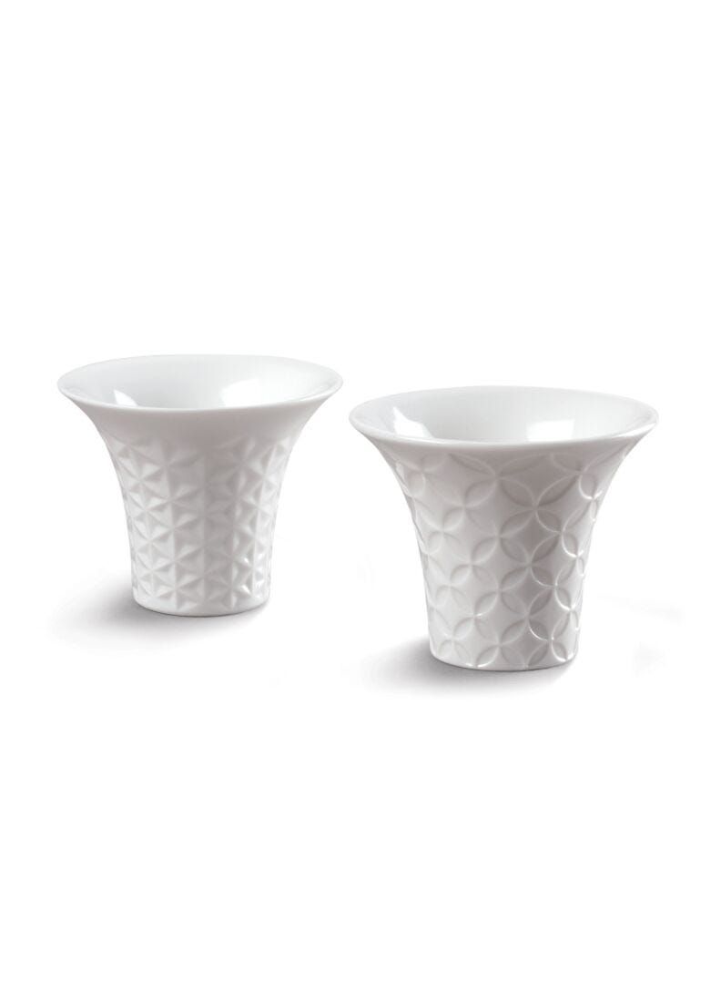 Sake Cups. Set of 2 in Lladró