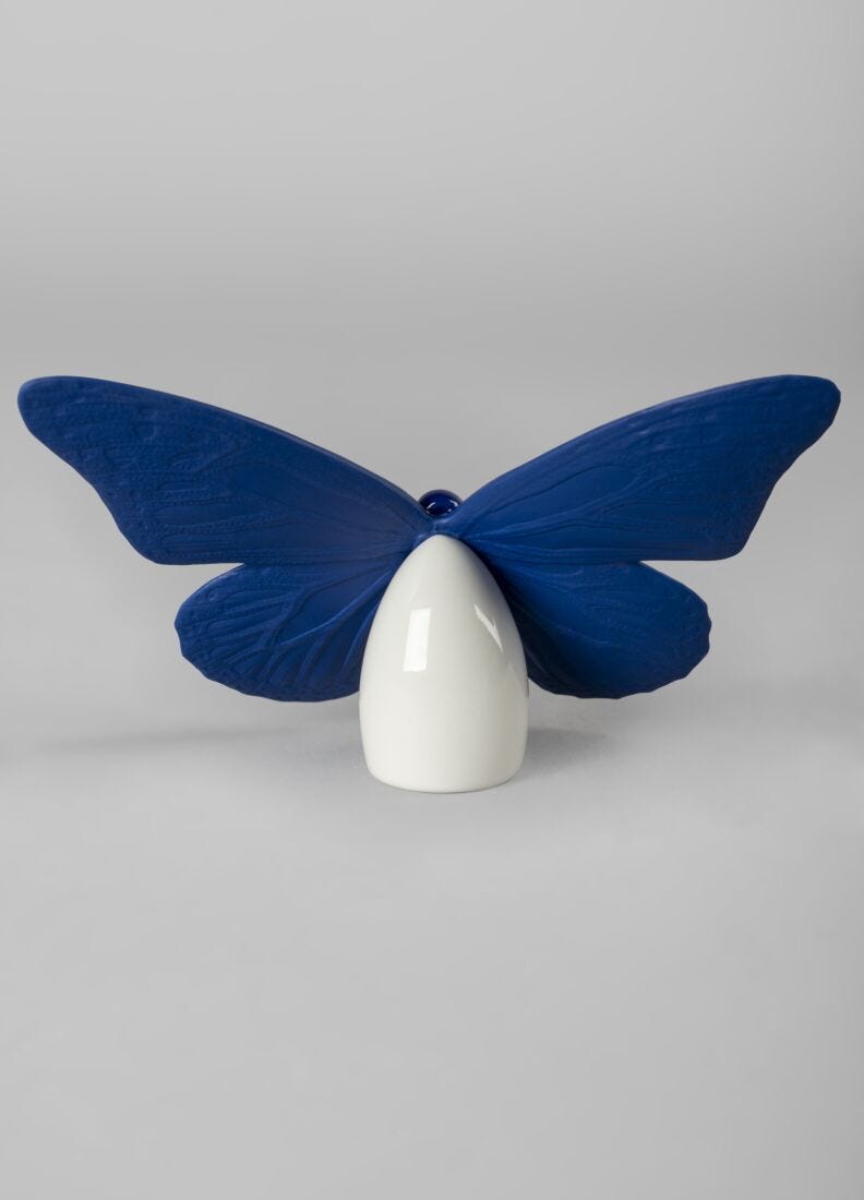 Butterfly Treasures Woman Figurine - Lladro-USA