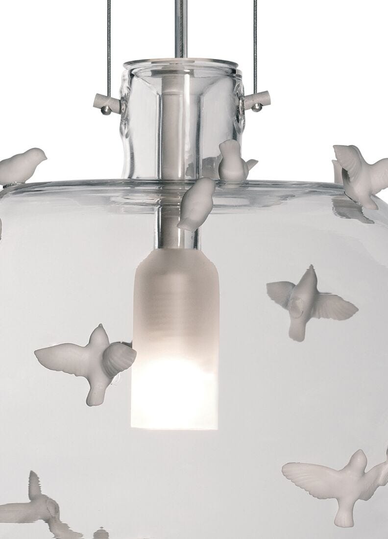 Freeze Frame Birds Ceiling Lamp (US) - Lladro-USA Freeze Frame Birds Ceiling Lamp (US) - Lladro-USA