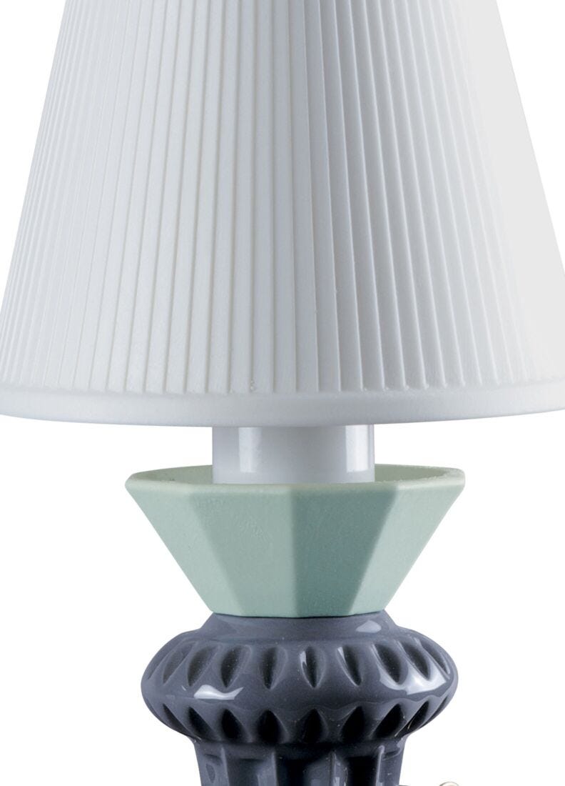 Belle de Nuit Lithophane Table Lamp with Tears. Black (CE), 5 of 5
