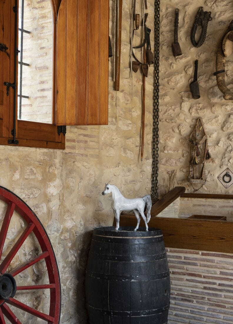 Figura caballo Pura raza árabe. Serie limitada en Lladró