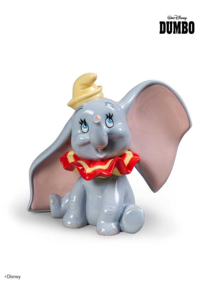 Dumbo Figurine in Lladró