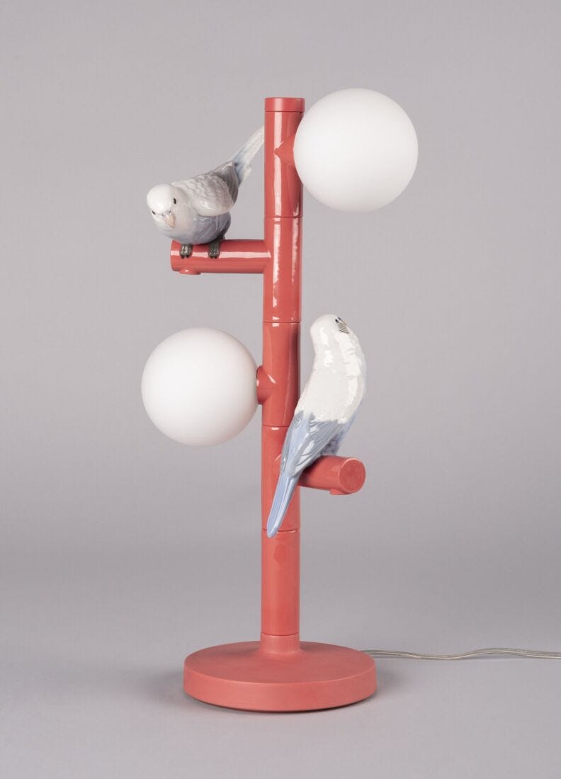 Parrot Table Lamp. (US) in Lladró