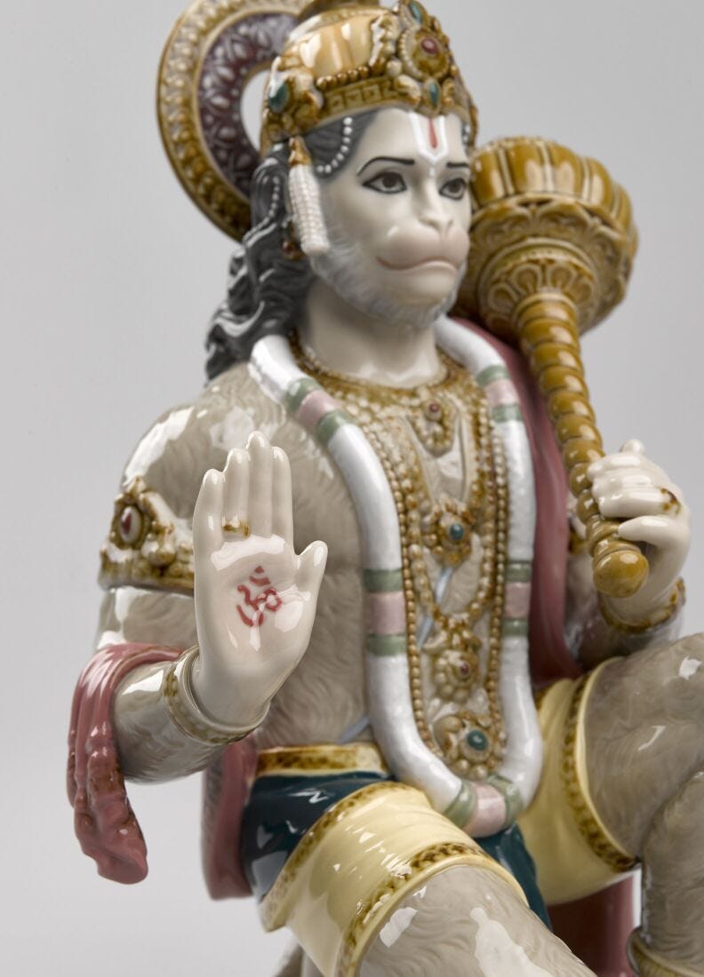 Figura Hanuman en Lladró