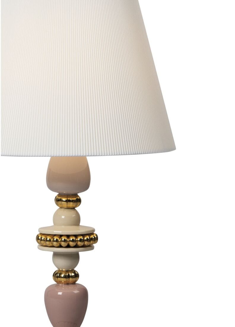 Firefly Table Lamp. Pink and Golden Luster. (UK) in Lladró