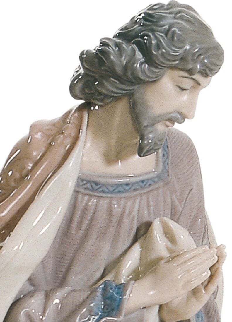 Saint Joseph Nativity Figurine in Lladró