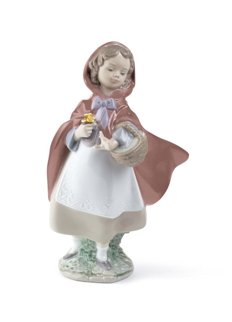 Little Red Riding Hood Figurine, 1 of 2