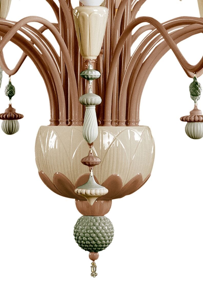 Ivy and Seed 32 Lights Chandelier. Large Model. Spices (CE/UK) in Lladró