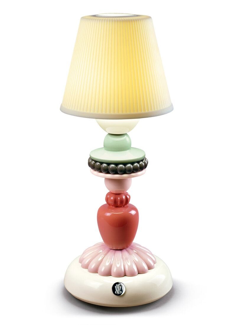Sunflower Firefly Table Lamp. Ivory in Lladró