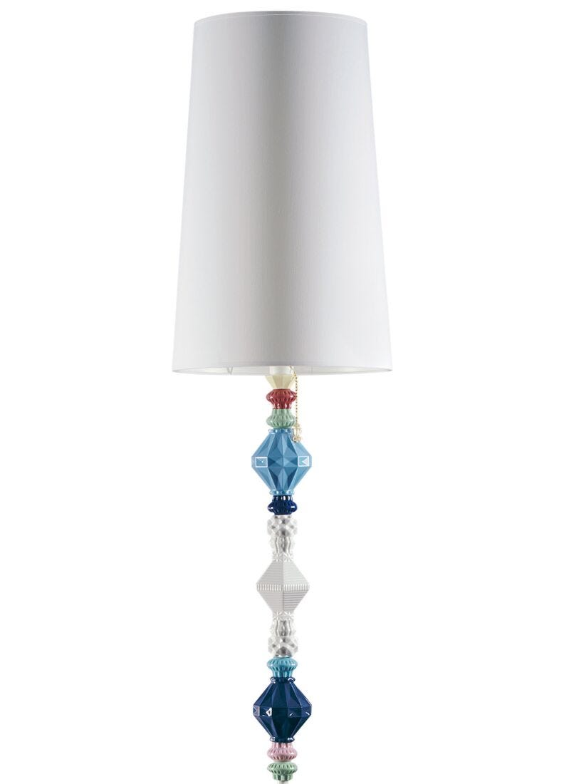 Belle de Nuit Floor Lamp II. Multicolor (UK) in Lladró