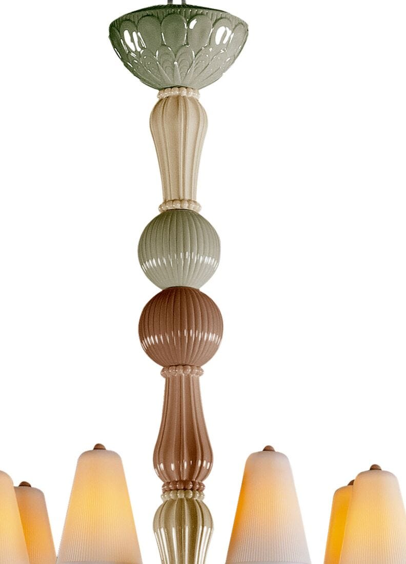 Ivy and Seed 32 Lights Chandelier. Large Model. Spices (US) in Lladró