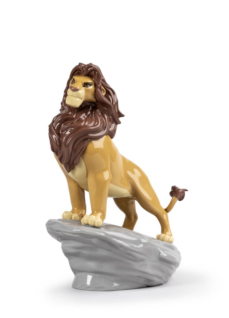 Figura Simba en Lladró