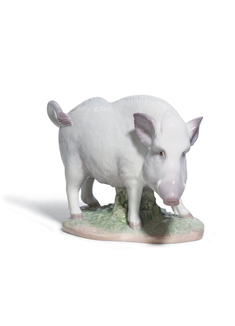 The Boar Figurine in Lladró