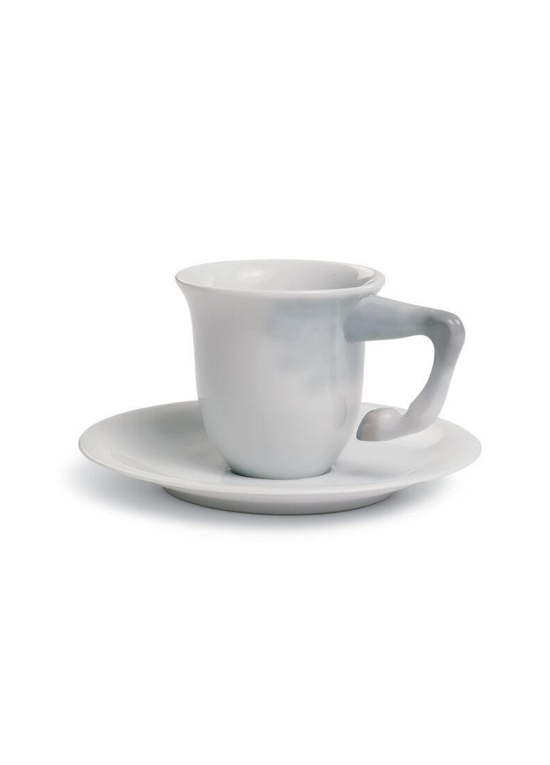 Equus Coffee Cup with Saucer in Lladró
