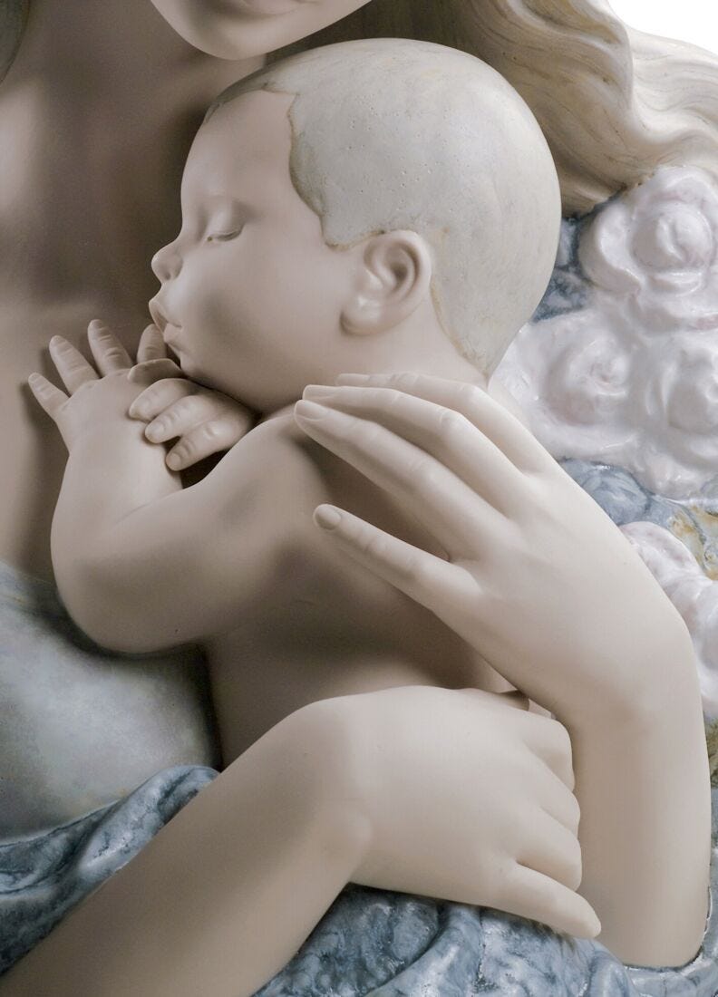 Figurina Madre gioiosa. Edizione limitata in Lladró