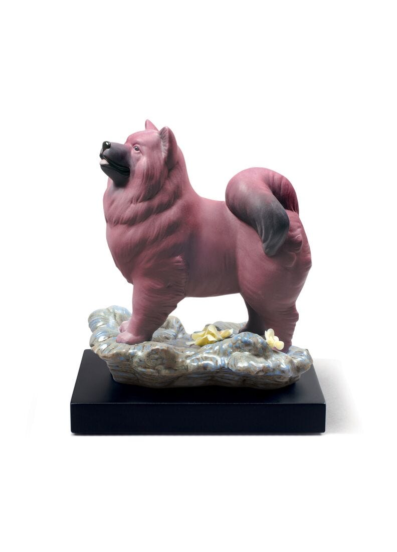 The Dog Figurine. Limited Edition in Lladró