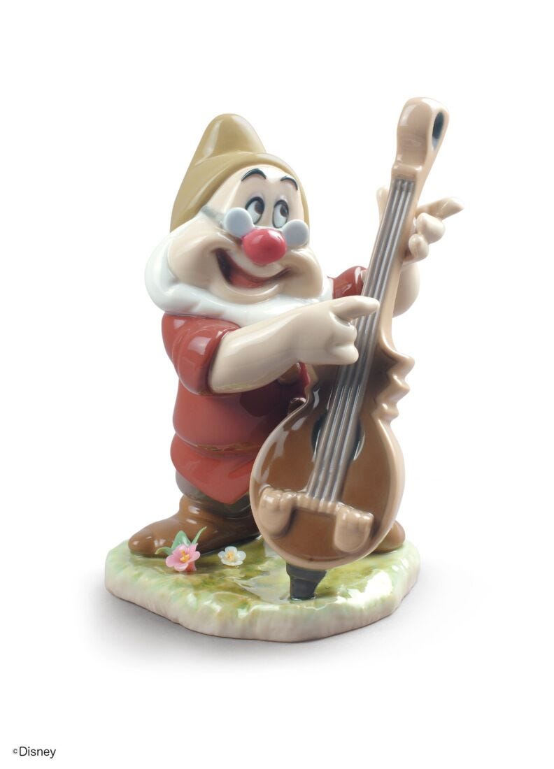 Doc Snow White Dwarf Figurine in Lladró