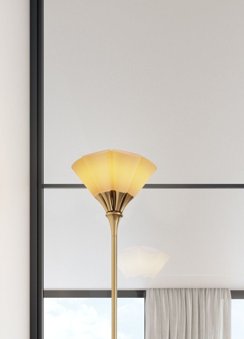 Jamz Floor Lamp. Gold (CE) in Lladró