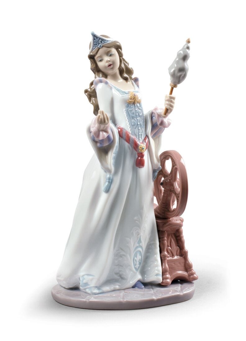 Sleeping Beauty Figurine in Lladró