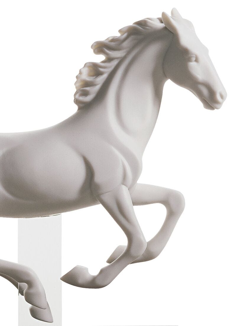 Figurina Cavallo Galoppo I in Lladró