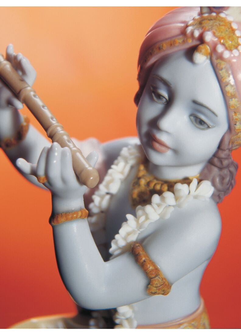 Lord Krishna Figurine in Lladró