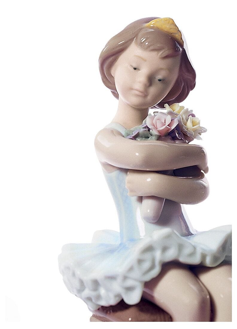 First Performance Ballet Girl Figurine in Lladró